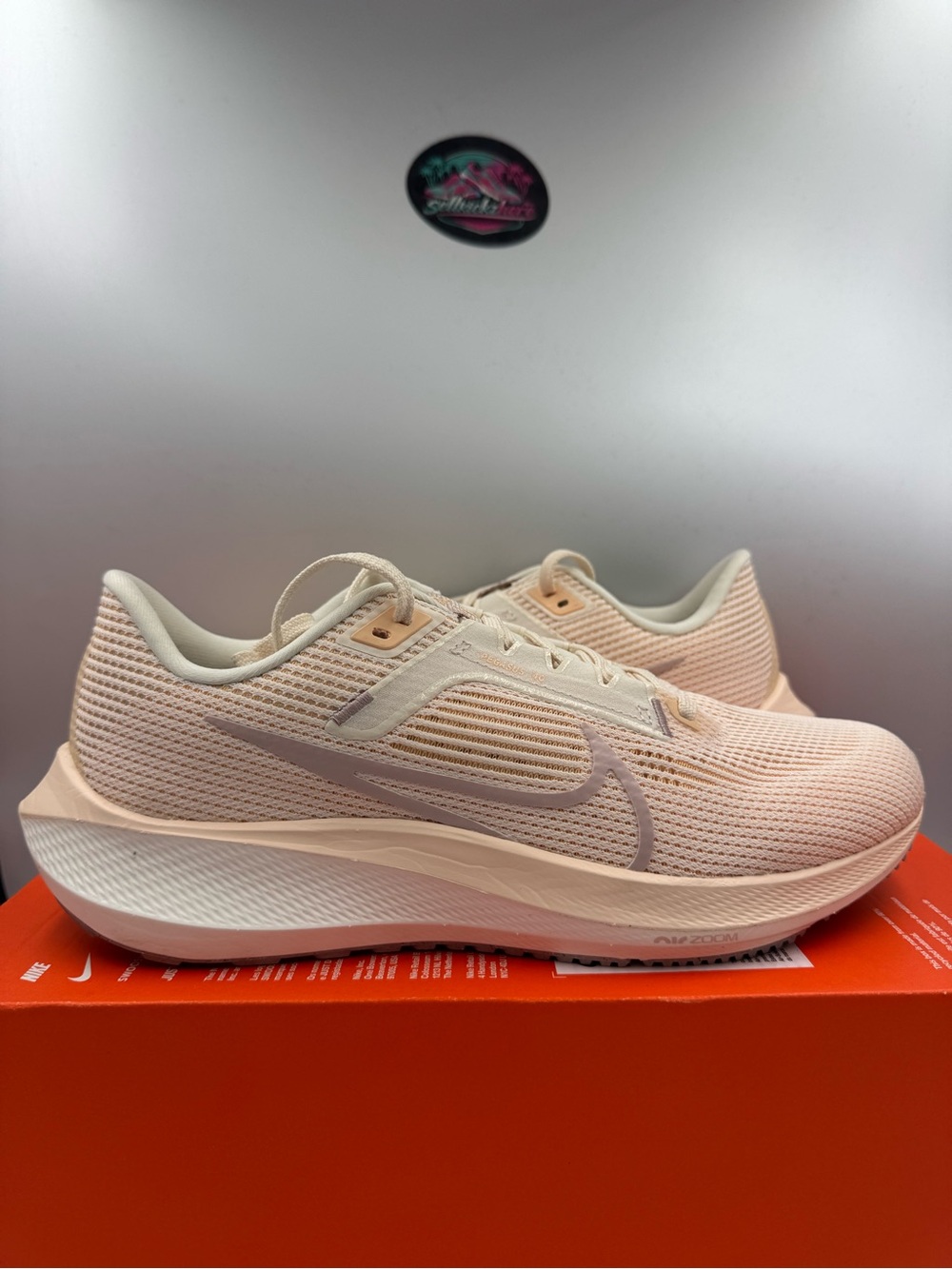 Nike Air Zoom Pegasus 40 Pale Ivory Pink Oxford BRAND NEW Size 10 Women